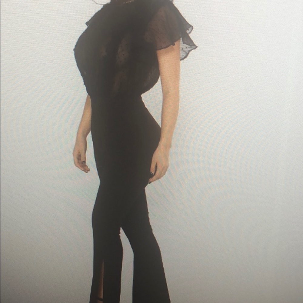 Black jumpsuit